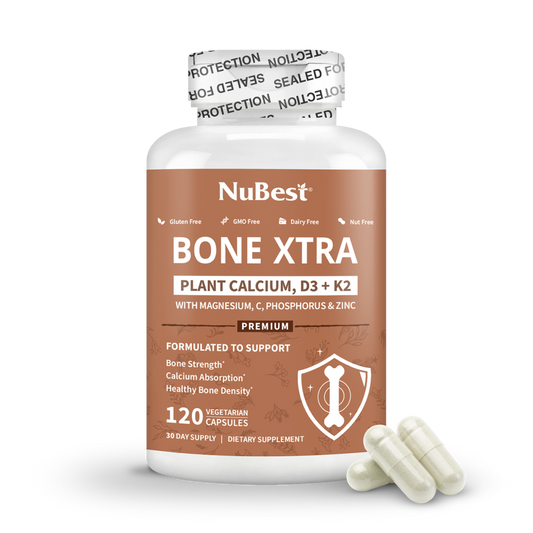 Bone Xtra, Plant-Based Formula for Teens & Adults, 120 Vegan Capsules