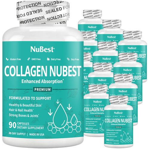 Collagen NuBest, Healthy Skin, Hair & Nails, 90 Capsules
