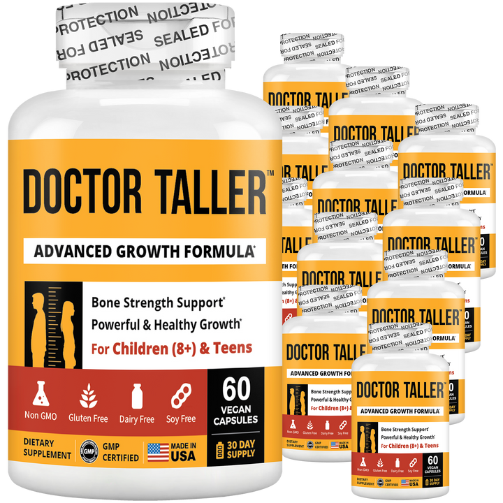 Doctor Taller Kids, Grape Multivitamins, Ages 2-9, 60 Vegan Chewables - NuBest Nutrition®
