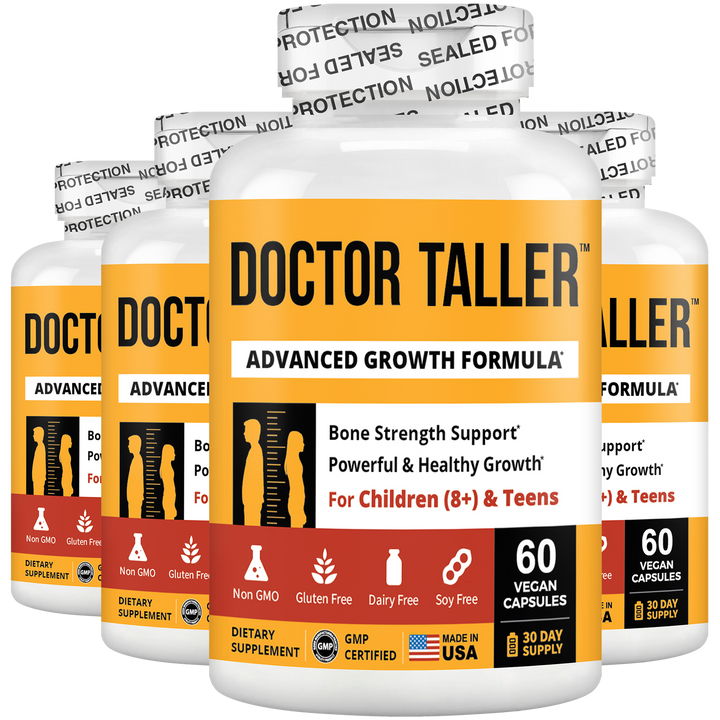 Doctor Taller Kids, Grape Multivitamins, Ages 2-9, 60 Vegan Chewables - NuBest Nutrition®