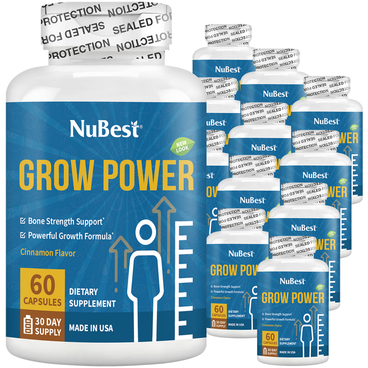 Grow Power, For Children & Teens, 60 Capsules - NuBest Nutrition®