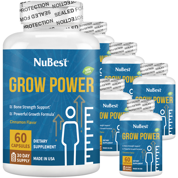 Grow Power, For Children & Teens, 60 Capsules - NuBest Nutrition®