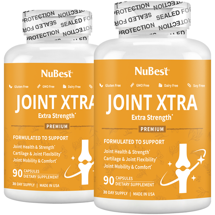Fruugo - Joint Xtra, Advanced Formula for Joint Strength, Flexibility & Comfort, 90 Capsules - NuBest Nutrition®