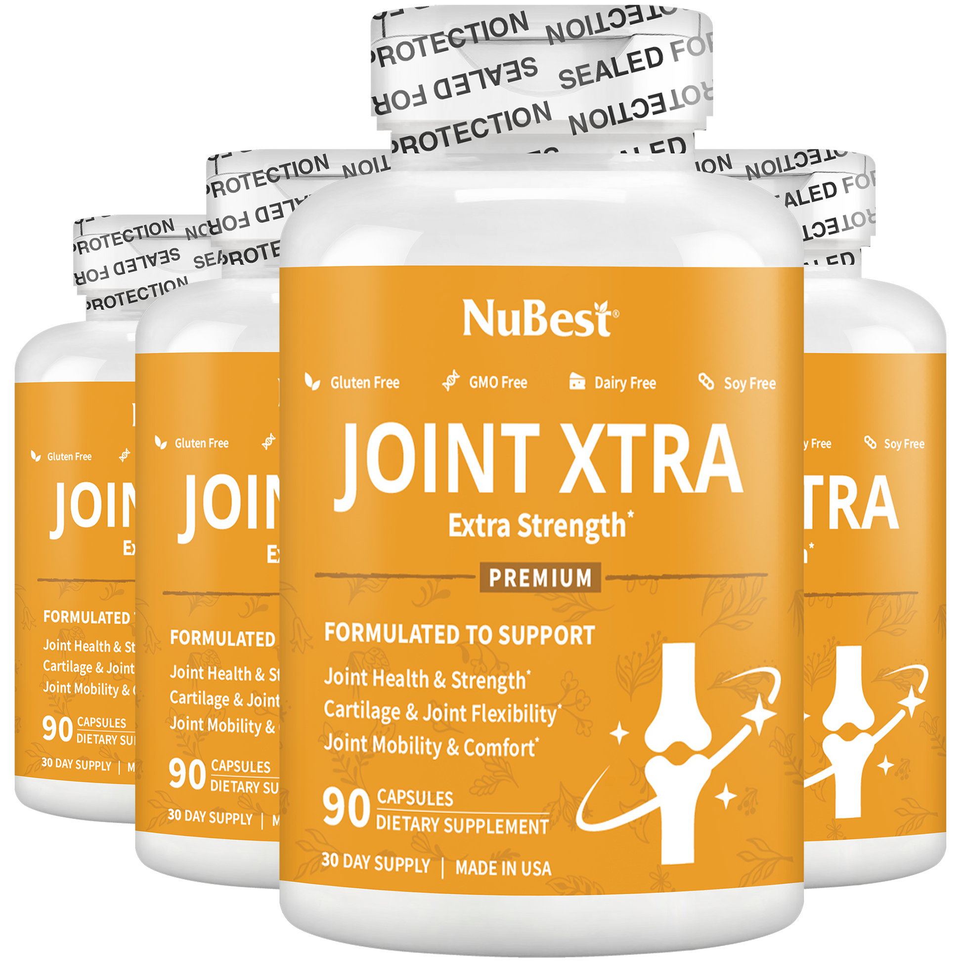 Joint Xtra, Advanced Formula for Joint Strength, Flexibility & Comfort, 90 Capsules