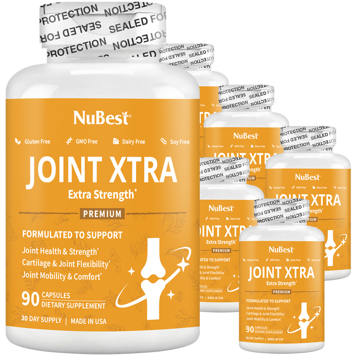 Joint Xtra, Advanced Formula for Joint Strength, Flexibility & Comfort, 90 Capsules - NuBest Nutrition®