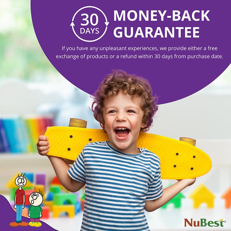 NuBest Tall Kids, Multivitamins For Ages 2-9, Berry Flavor, 60 Chewable Tablets - Pack of 2
