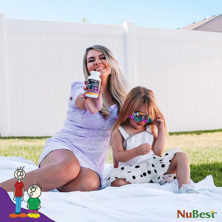 NuBest Tall Kids, Multivitamins For Kids Ages 2-9, Berry Flavor, 60 Chewable Tablets - Pack of 2