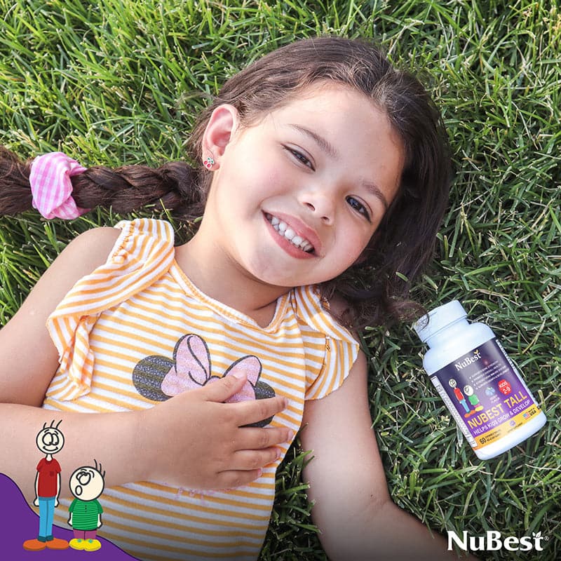 NuBest Tall Kids, Multivitamins For Ages 2-9, Berry Flavor, 60 Chewable Tablets - Pack of 2