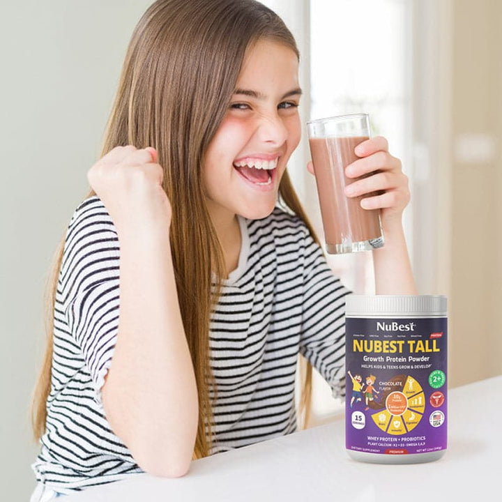 NuBest Tall Protein, Chocolate Shake, 15 servings - Pack of 2