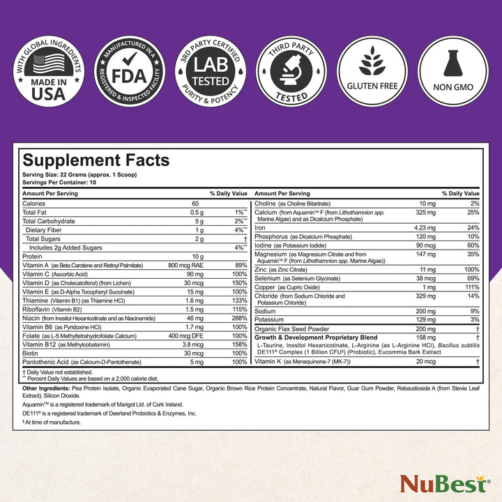 Pro Growth Duo - NuBest Nutrition®