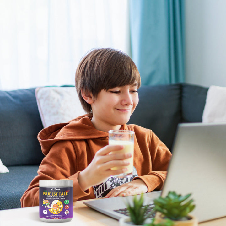 NuBest Tall Protein, Vanilla Shake for Ages 4+, 10 vegan servings - Pack of 3 - NuBest Nutrition®