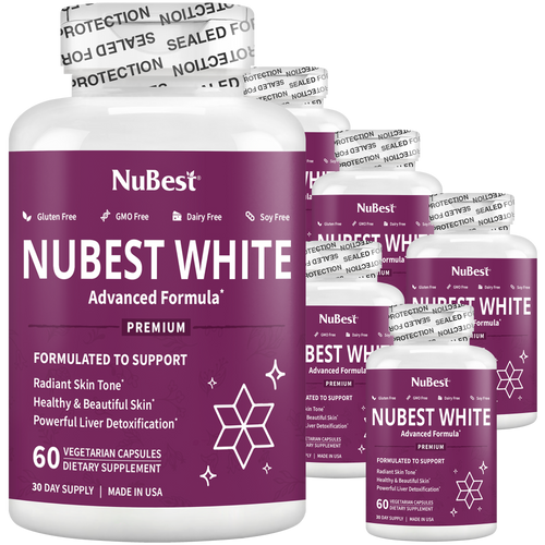 NuBest White, Skin Brightening Formula, 60 Vegan Capsules