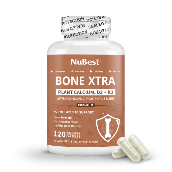 Bone Xtra, Plant-Based Formula for Teens & Adults, 120 Vegan Capsules