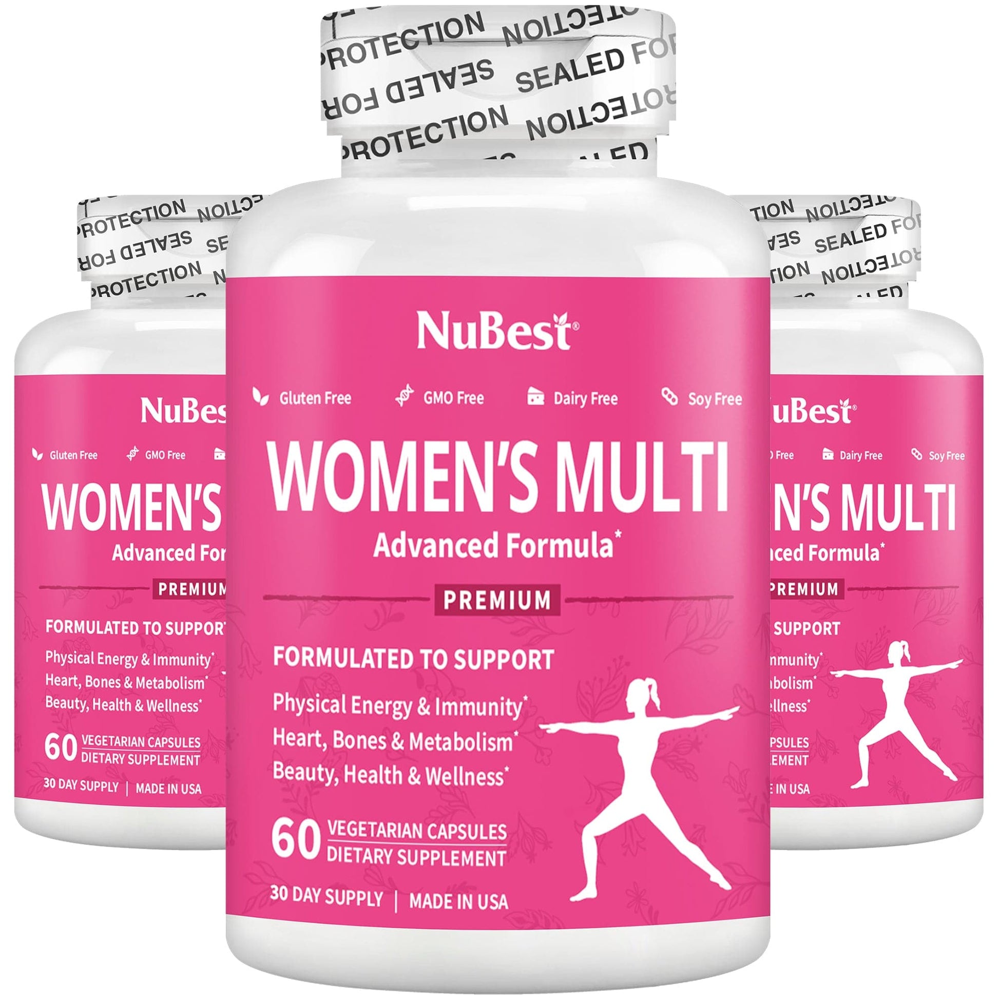 Women's Multi, Immunity, Energy & Beauty Formula, 60 Vegan Capsules