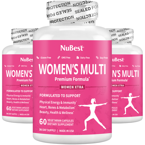 NuBest Women's Multi - Women's Vitality & Well-Being, 60
