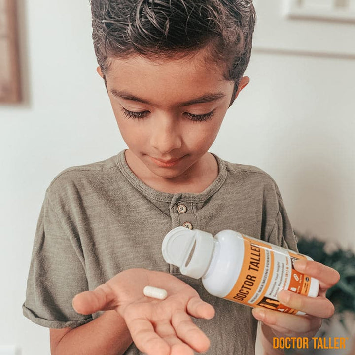 Doctor Taller, For Children (8+) & Teens, 60 Vegan Capsules - NuBest Nutrition®
