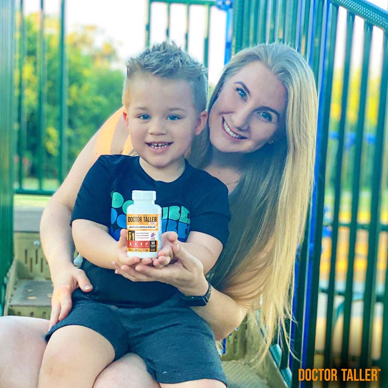 Doctor Taller Kids, Multivitamins for Ages 2-9, Grape Flavor, 90 Vegan Chewable Tablets