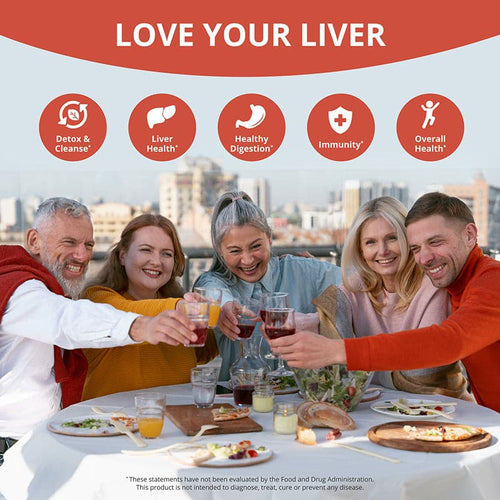 LiverTox, Advanced Formula for Liver Detox, Cleanse & Digestion, 60 Vegan Capsules