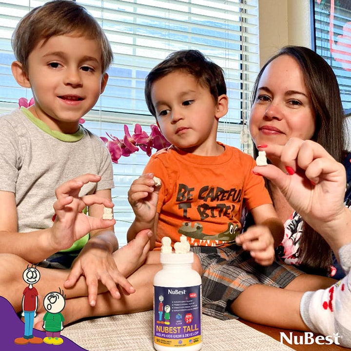 NuBest Tall Kids, Multivitamins, Berry Flavor, Ages 2-9, 90 Chewables - NuBest Nutrition®