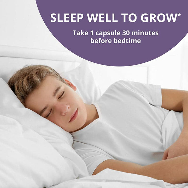 Sleep Xtra, Natural Non-Habit Forming Sleep Aid for Teens & Adults, 60 Vegan Capsules - NuBest Nutrition®